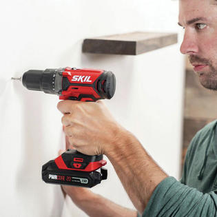 Skil Dl527502 20v Pwrcore 20 Lithium Ion Brushless 1 2 In Cordless Drill Driver Kit 2 Ah