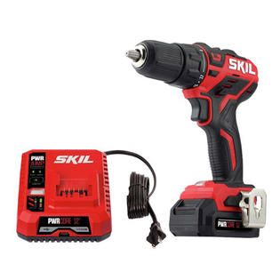 Skil Dl529002 12v Pwrcore 12 Lithium Ion Brushless 1 2 In Cordless Drill Driver Kit 2 Ah