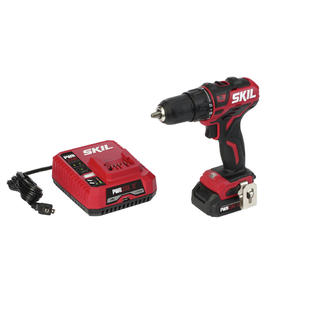 Skil Dl529002 12v Pwrcore 12 Lithium Ion Brushless 1 2 In Cordless Drill Driver Kit 2 Ah