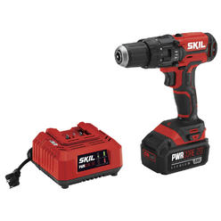 Skil Hd527803 20v Pwrcore 20 Lithium Ion Variable Speed 1 2 In Cordless Hammer Drill Kit 2 Ah