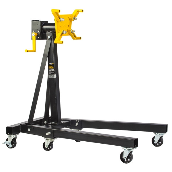Omega Line Standing Module Omega 31256 Engine Stand with Worm Gear, 1250 lbs. Capacity