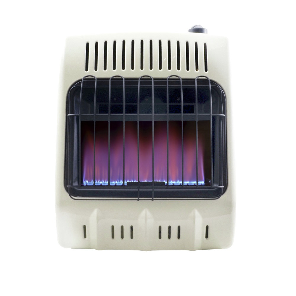 Mr. Heater F299710: Vent Free 10,000 Btu Blue Flame Propane Heater, One Size, White