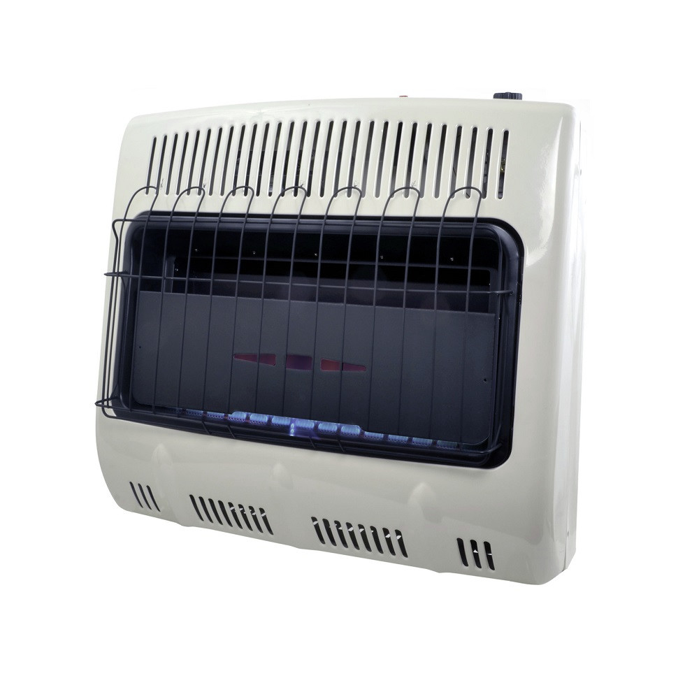 Mr Heater F299731 30000 Btu Vent Free Blue Flame Natural Gas Mr Heater F299731 30000 Btu Vent Free, Ventless Garage Heaters Menards