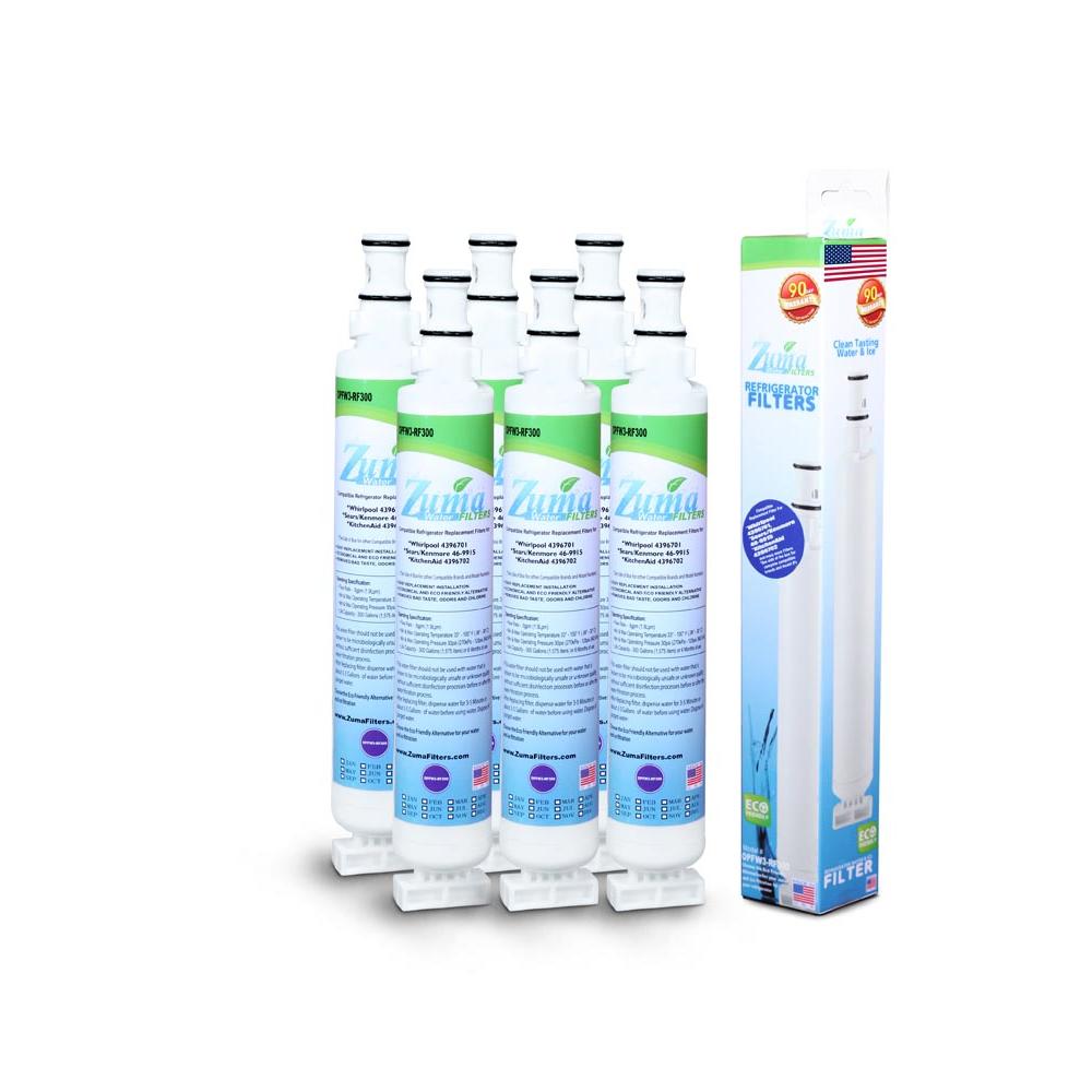 Zuma Filters™ Brand Refrigerator Water and Ice Filter compatible with Kenmore® 4609915000 (6 Pack) OPFW3-RF300