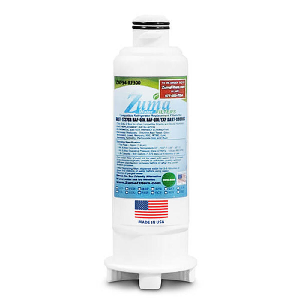 Zuma Filters ZUMA Brand , Refrigerator Water Filter , Model # ZWFS4-RF300 , Compatible to BRF425200AP/AA - 1 Pack - Made in U.S.A.