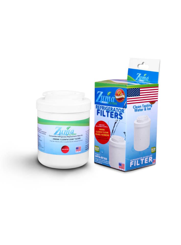 Zuma Filters ZUMA Brand , Water and Ice Filter , Model # OPFA-RF300 , Compatible to Sears&reg; 469014 - 1 Pack - Made in U.S.A.