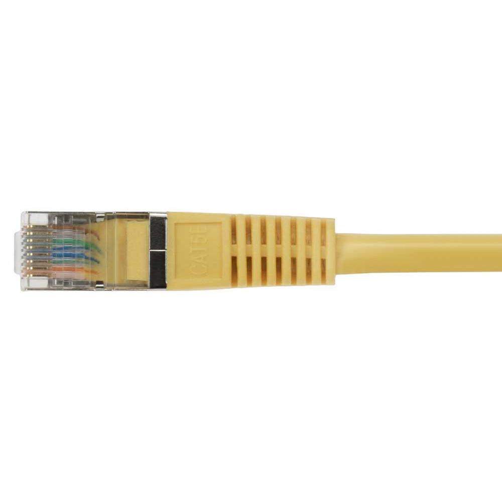 Sf Cable 6 ft Shielded Cat5e Ethernet Network Cable Yellow