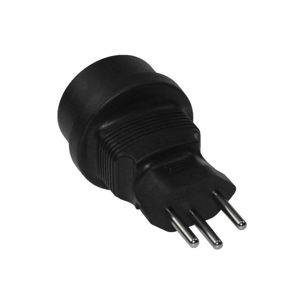 Sf Cable 3 Prong Power Plug Adapter,CEE 7 receptacle to Switzerland SEV 1011