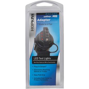 Reese Towpower 74685 Reese Towpower 7 Blade To 4 Flat Plug In