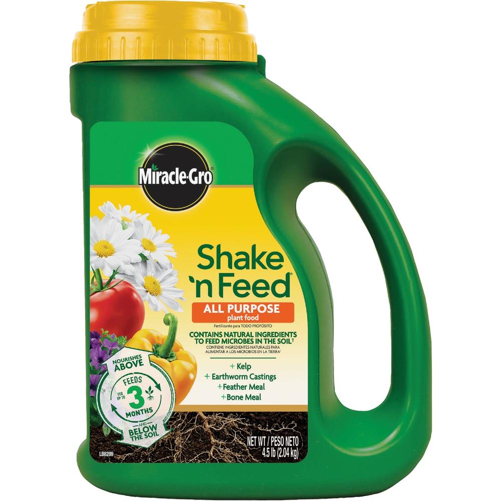 Shake 'n Feed Miracle-Gro 3001910 Miracle-Gro Shake 'n Feed 4.5 Lb. All Purpose Plant Food 3001910