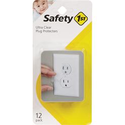Safety 1st 01711 Safety 1st Ultra Clear Outlet Plugs (12-Pack) 01711