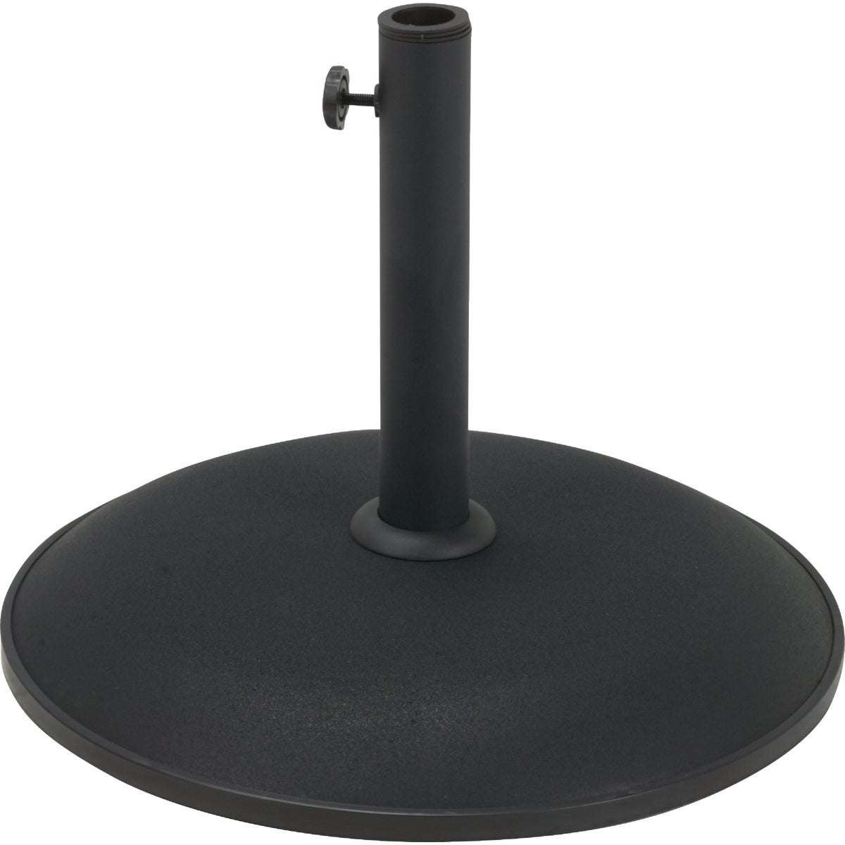 Outdoor Expressions SL-USC-01B Outdoor Expressions 17 In. Round Black Concrete Umbrella Base SL-USC-01B