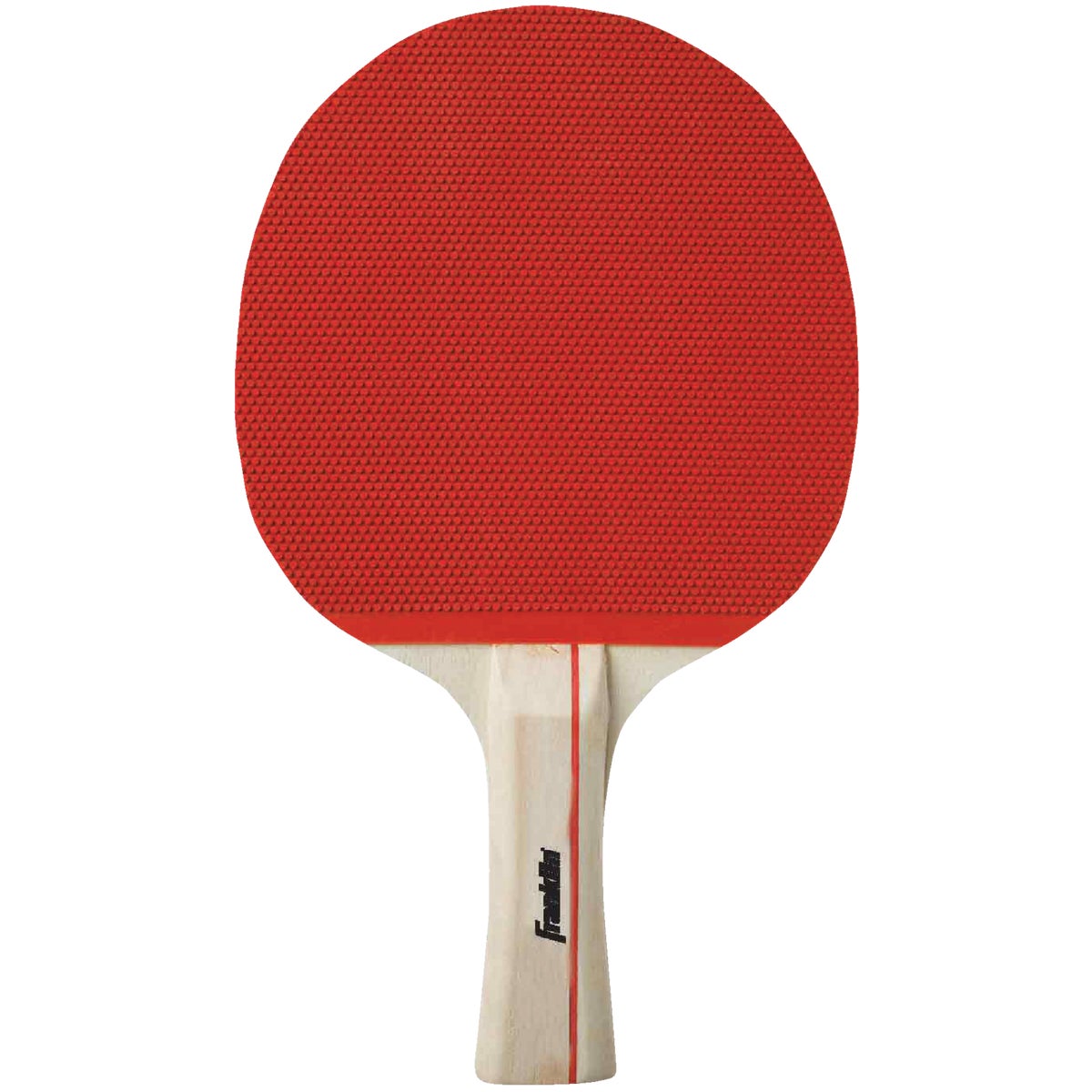 Franklin 57200 Franklin Straight Handle Rubber Face Table Tennis Paddle 57200