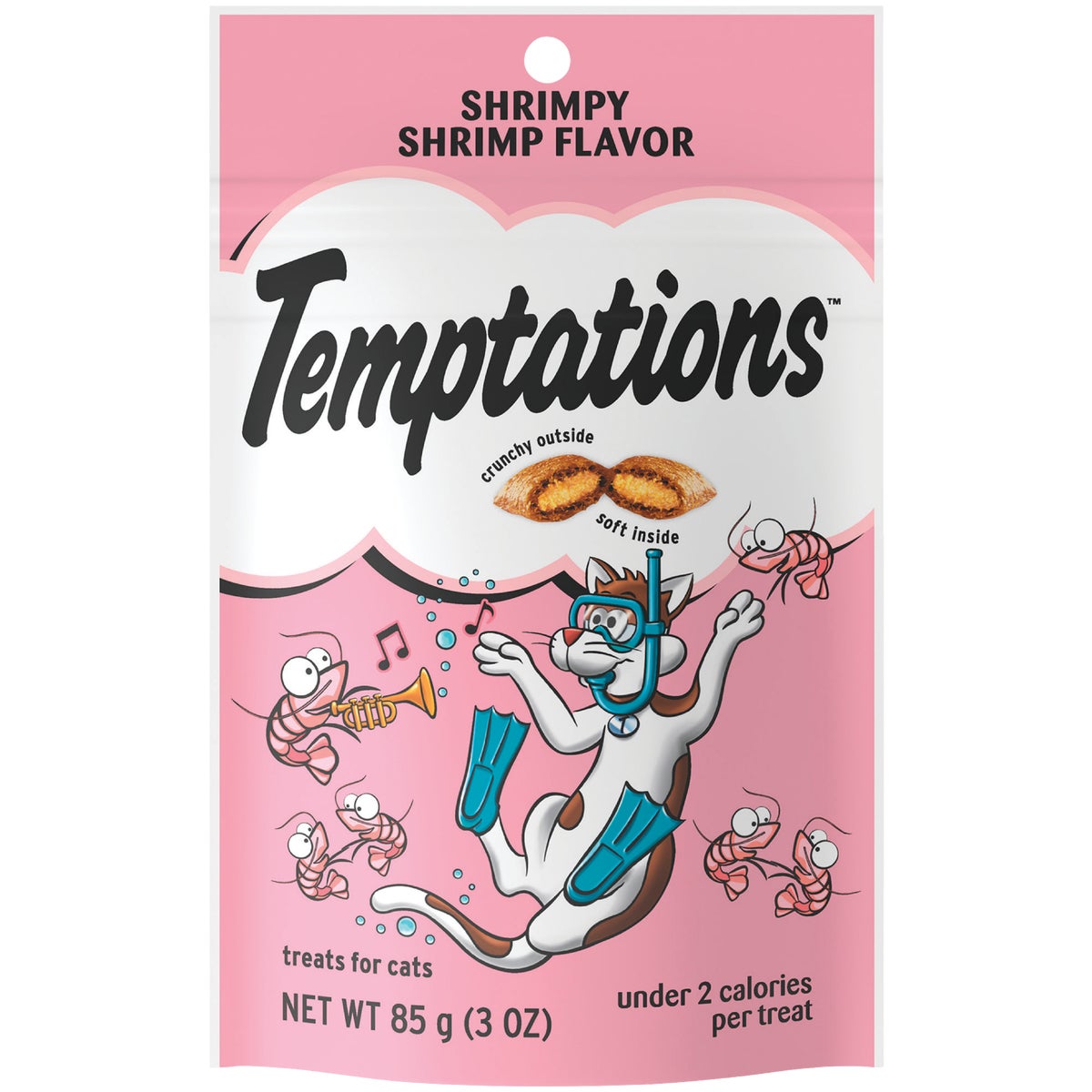 Temptations 798659 Temptations Shrimpy Shrimp 3 Oz. Cat Treats 798659