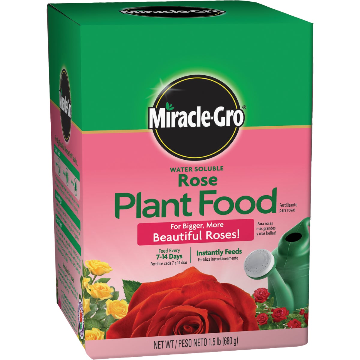 Miracle-Gro 2000221 Miracle-Gro 1.5 Lb. Water Soluble Rose Plant Food 2000221