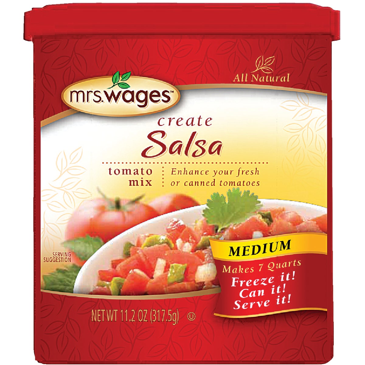 Mrs. Wages W536-W5425 Mrs. Wages 11.2 Oz. Salsa Tomato Mix W536-W5425