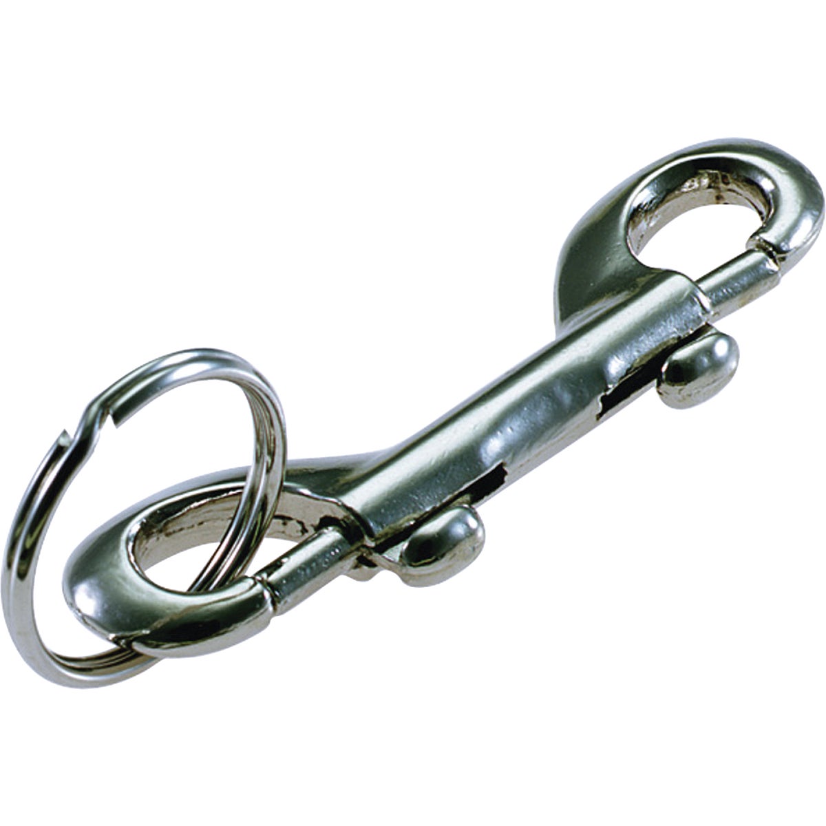 Lucky Line 44901 Lucky Line Nickel-Plated Zinc 1-1/8 In. x 3-1/2 In. L. Key Chain 44901
