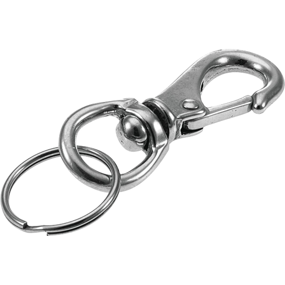 Lucky Line 44701 Lucky Line Nickel-Plated Zinc 1-1/2 In. x 3-1/4 In. L. Key Chain 44701