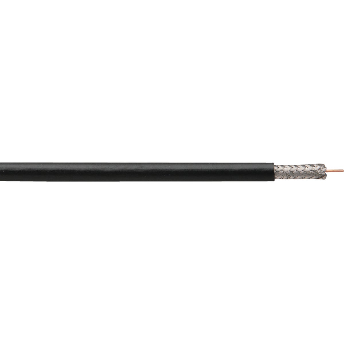Coleman Cable 920084608 Coleman Cable 1000 Ft. Black Dual Shielded RG6 Coaxial Cable 920084608