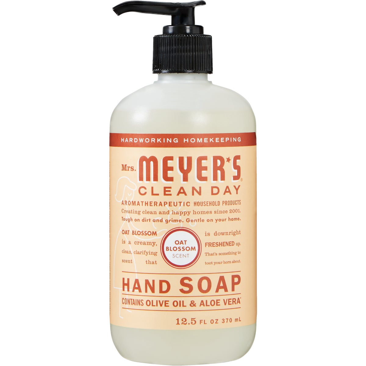Mrs. Meyer's 11329 Mrs. Meyer's 12.5 Oz. Clean Day Oat Blossom Hand Soap 11329