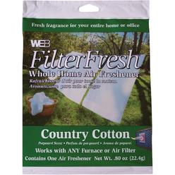 FILTER FRESH Web WCOTTON Web FilterFresh Furnace Air Freshener, Country Cotton WCOTTON