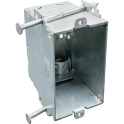 Southwire G602-NOR-UPC Southwire 1-Gang Steel Welded Wall Box G602-NOR-UPC