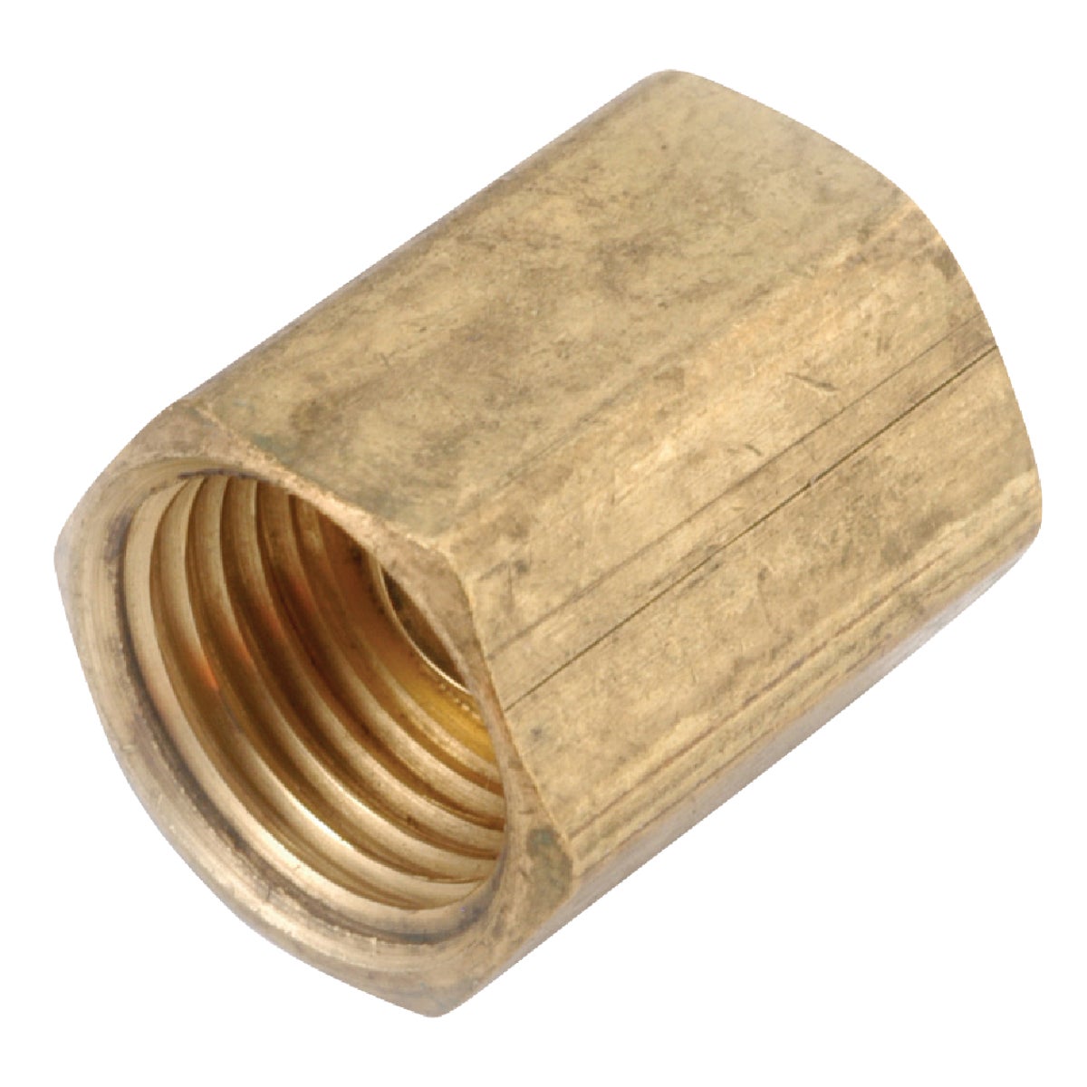 Anderson Metals 54342-04 Anderson Metals 1/4 In. Brass Inverted Flare Union 54342-04 Pack of 5