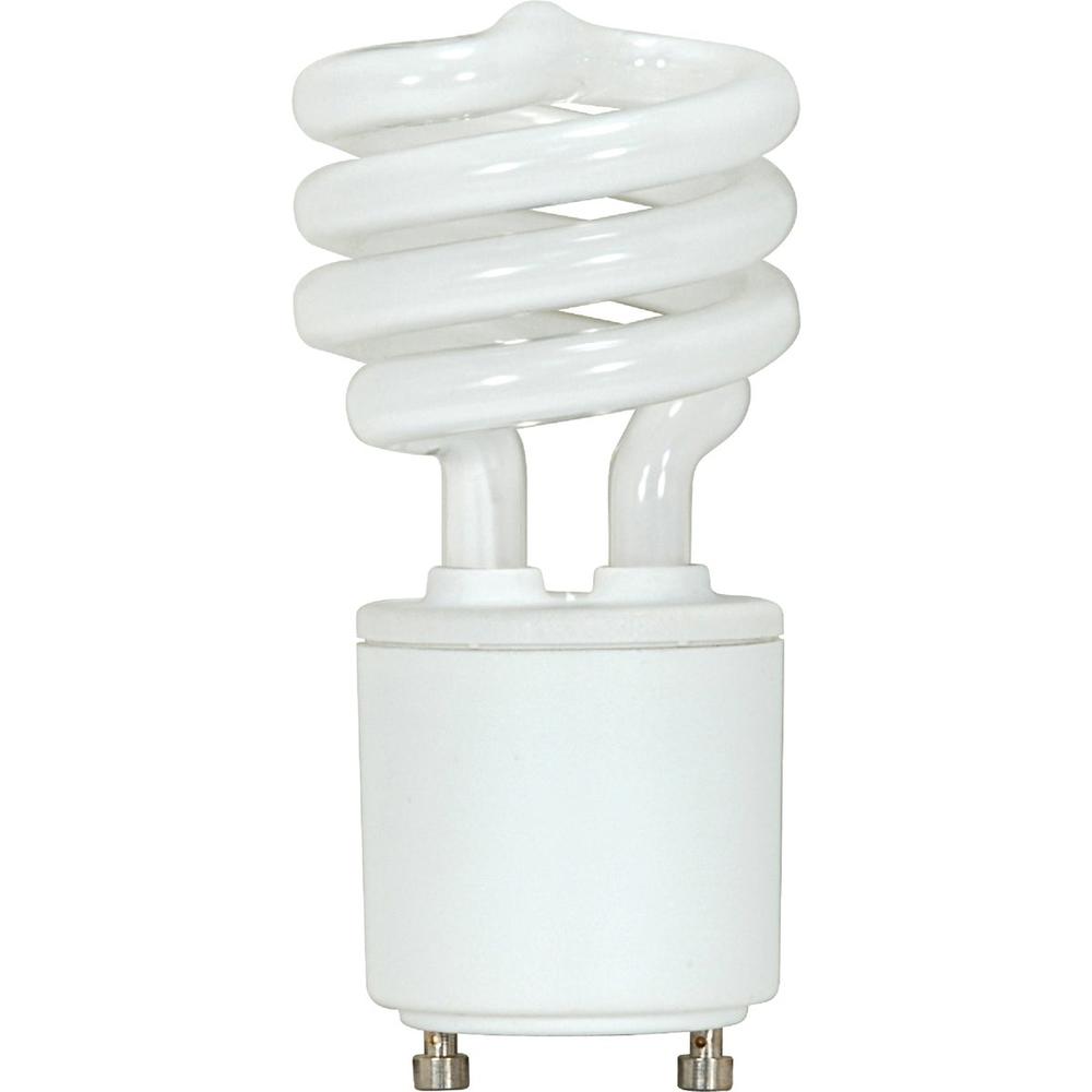 Satco S8226 Satco 60W Equivalent Neutral White GU24 Base T2 Spiral CFL Light Bulb S8226