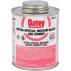 Oatey 30918 Oatey 16 Oz. Medium Bodied Black Extra Special ABS Cement 30918
