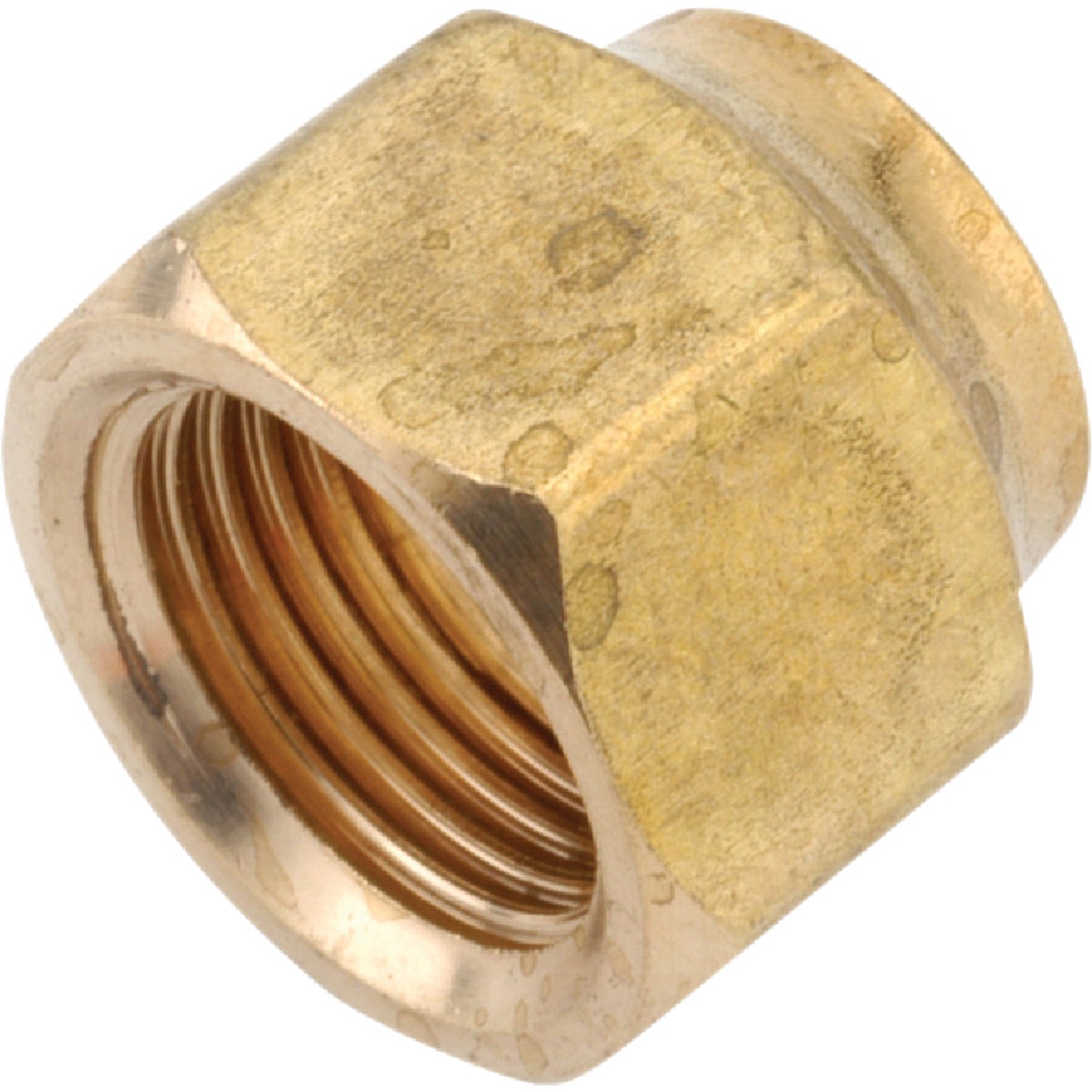 Anderson Metals 754018-04 Anderson Metals 1/4 In. Brass Forged Short Flare Nut 754018-04 Pack of 10