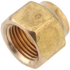 Anderson Metals 754018-06 Anderson Metals 3/8 In. Brass Forged Short Flare Nut 754018-06 Pack of 10