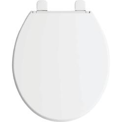 KOHLER 4775-0 Kohler Brevia Quick-Release Round Closed Front White Plastic Toilet Seat 4775-0