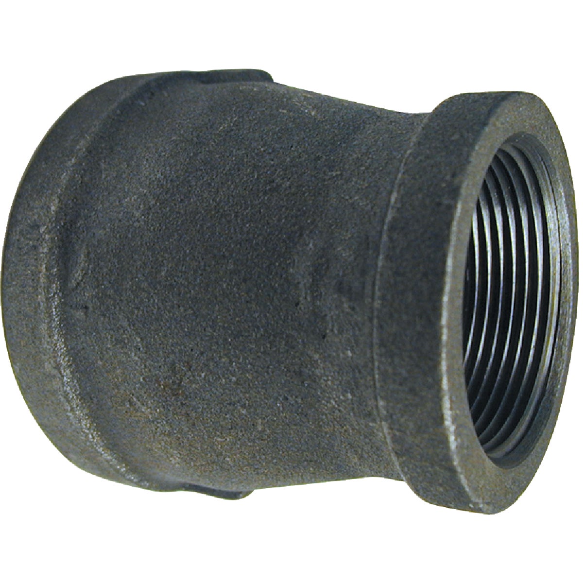 Southland 521-387BG Southland 2 In. x 1-1/2 In. Malleable Black Iron Reducing Coupling 521-387BG