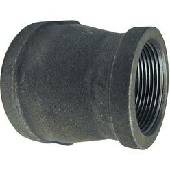 Southland 521-320HC Southland 3/8 In. x 1/8 In. Malleable Black Iron Reducing Coupling 521-320HC