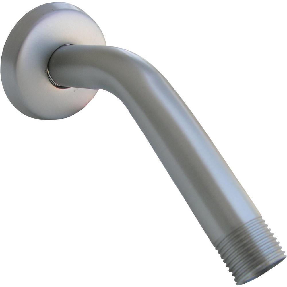 Lasco 08-5517 Lasco 6 In. Satin Nickel Shower Arm and Flange 08-5517