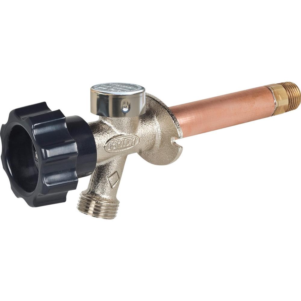 Mansfield Style Prier 478-12 Prier 1/2 In. SWT x 1/2 In. x 12 In. IPS Anti-Siphon Frost Free Wall Hydrant 478-12