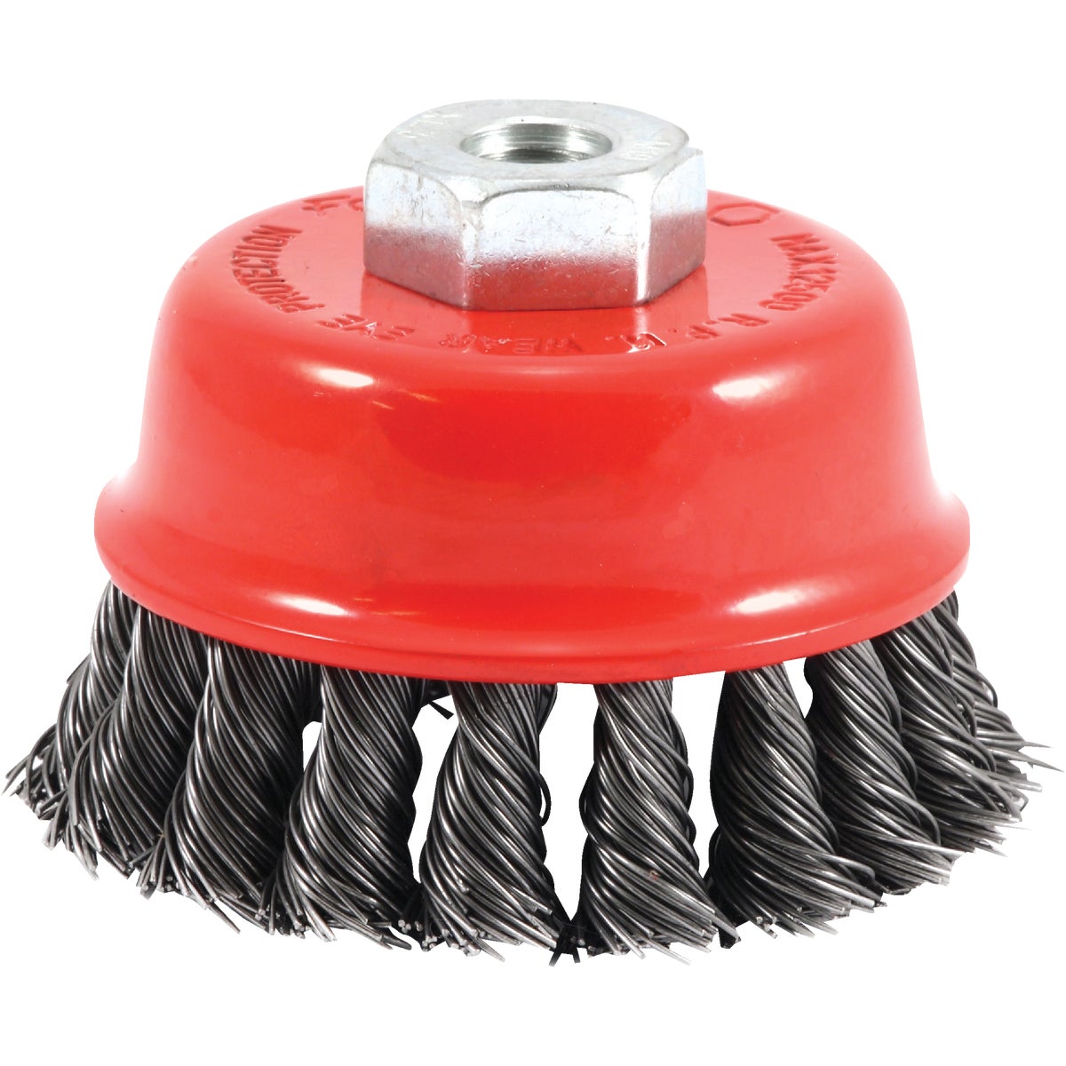 Forney 72782 Forney 2-3/4 In. Knotted .020 In. Angle Grinder Wire Brush 72782