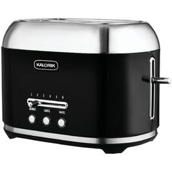 Kalorik TO 46083 BK Kalorik 2-Slice Black Retro Toaster TO 46083 BK