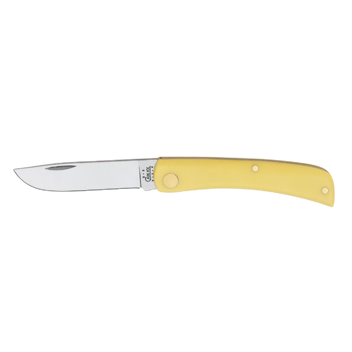 Case Knives Case 032 Case Yellow Sod Buster Jr. 2-3/4 In. Folding Knife 032