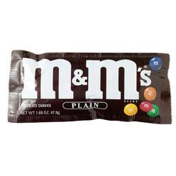 M&M's 118599 M&M's Plain 1.69 oz. Candy 118599 Pack of 36