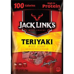 Jack Link's 10000008424 Jack Link's 1.25 Oz. Teriyaki Beef Jerky 10000008424 Pack of 10