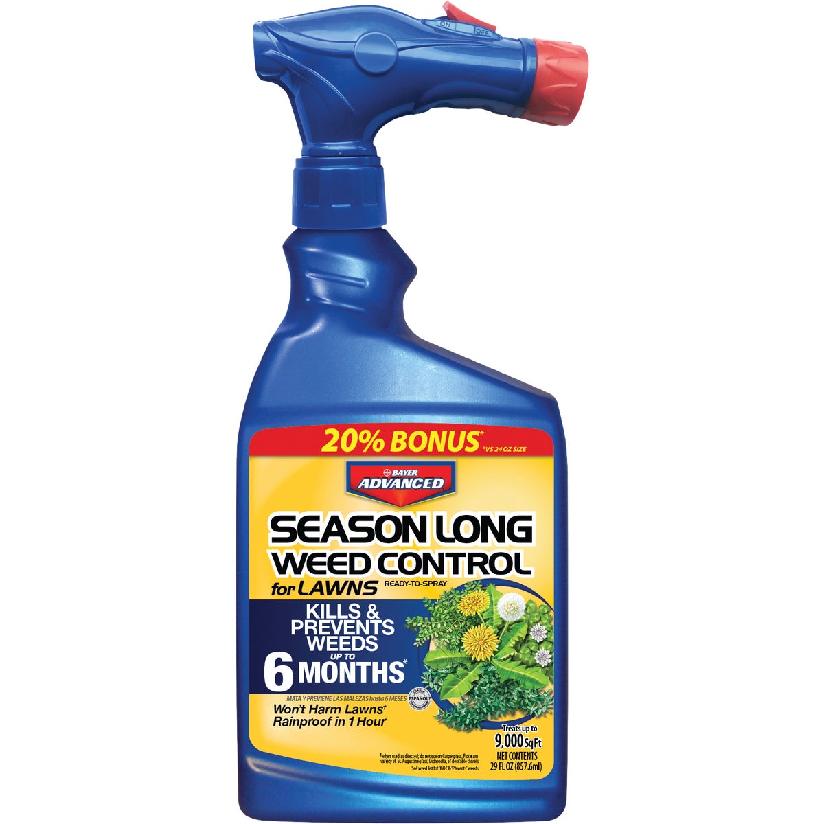 BioAdvanced 704040B BioAdvanced 24 Oz. Ready To Spray Season Long Weed Control For Lawns 704040B