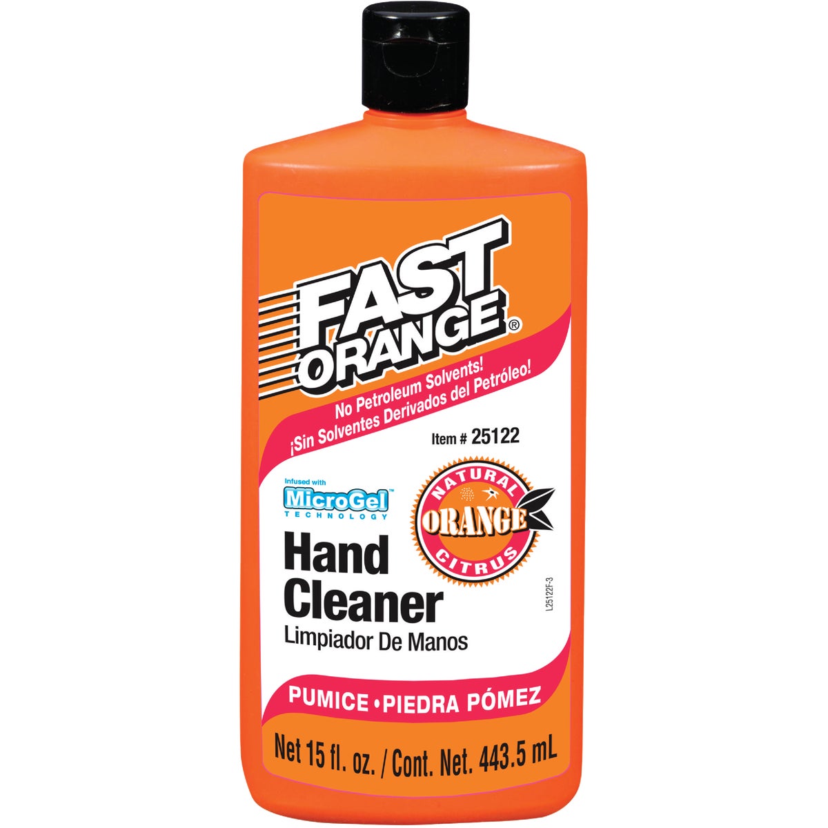 Fast Orange PERMATEX 25122 PERMATEX Fast Orange Pumice Citrus Hand Cleaner, 15 Oz. 25122