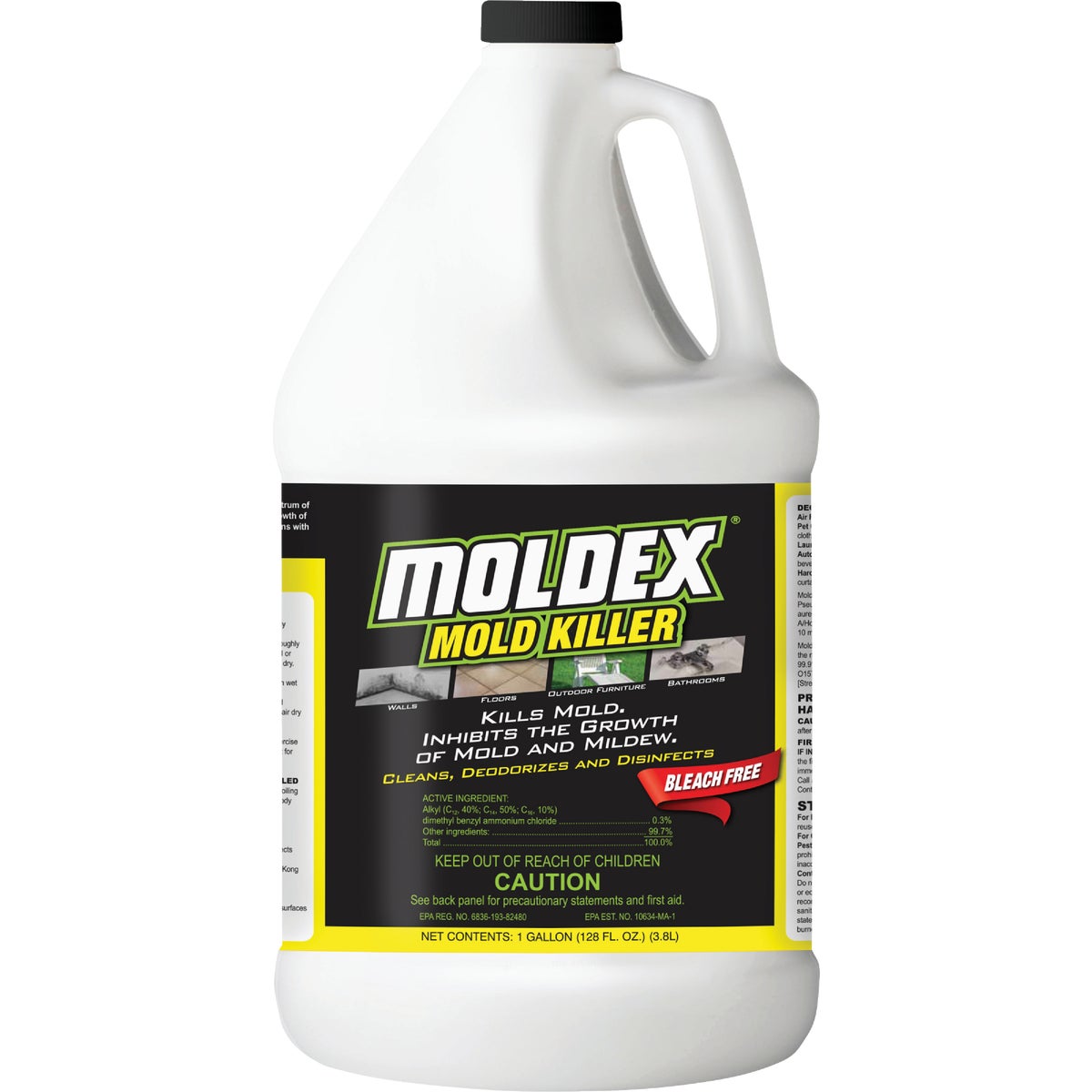 Moldex 5520 Moldex 1 Gal. Disinfectant Mold Killer 5520