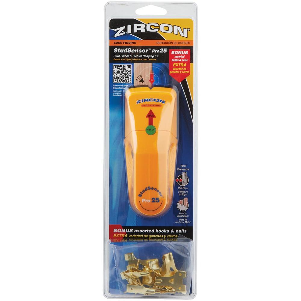 Zircon 69575 Zircon StudSensor Pro25 Stud Finder w/Picture Hanging Kit 69575