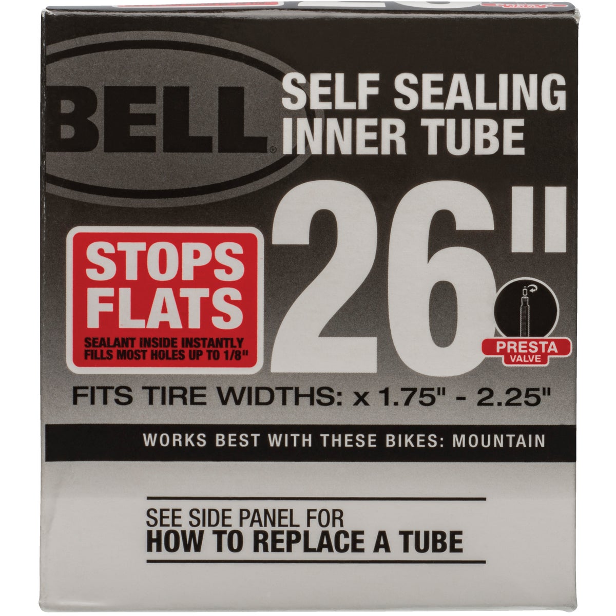 Bell Sports 7109045 Bell Sports 26 In. Self-Sealing Bicycle Tube 7109045