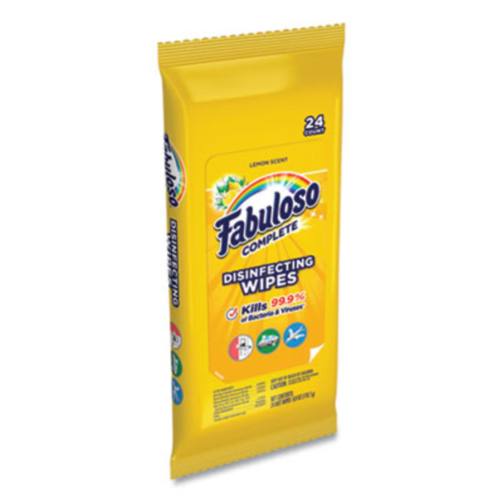 Fabuloso COLGATE PALMOLIVE, IPD. US07423A Fabuloso® WIPES,FBLSO,LEMON,24CT,WH US07423A