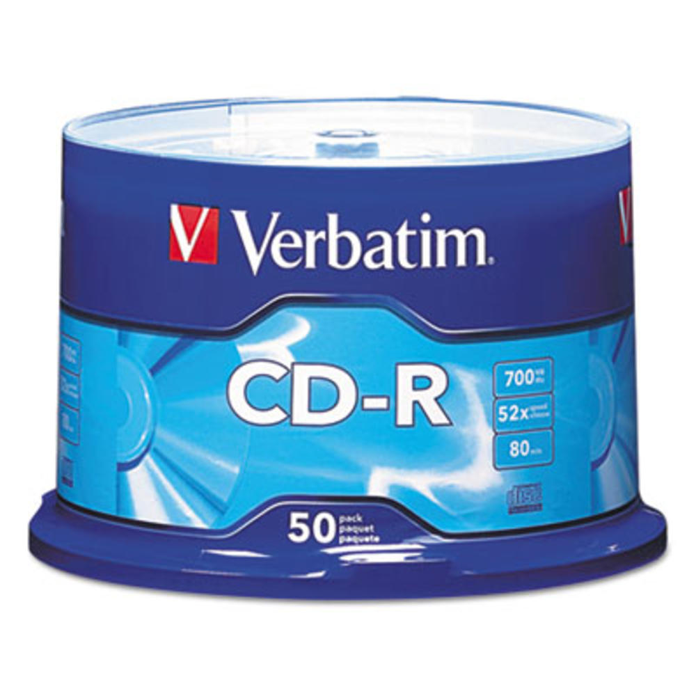 VERBATIM CORPORATION 94691 Verbatim® DISC,CD-R,52X,80M,50PK 94691