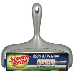 Scotch-Brite 830LSRS-60 Scotch-Brite 50% Stickier Large Surface Lint Roller, 8 In. x 31.4 Ft. 830LSRS-60