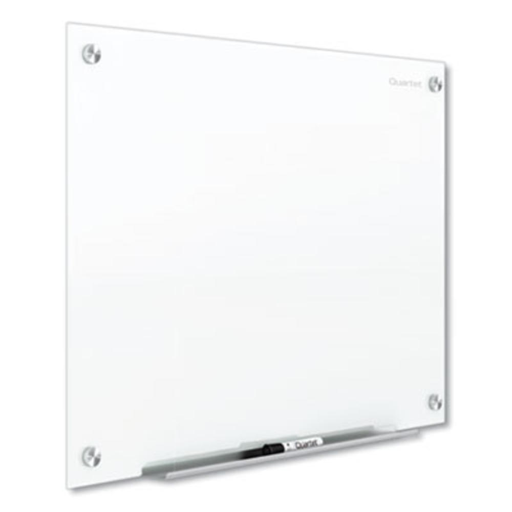 QUARTET MFG. G24836W Quartet® Brilliance Glass Dry-Erase Boards, 48 X 36, White Surface G24836W